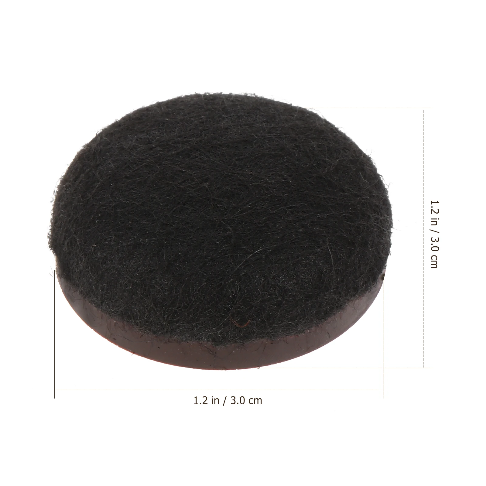 

Furniture Felt Rubber Feet Caps Table Legs Cups Anti slip Chair Protectors Black Office Home Use Floor Protectors Mats