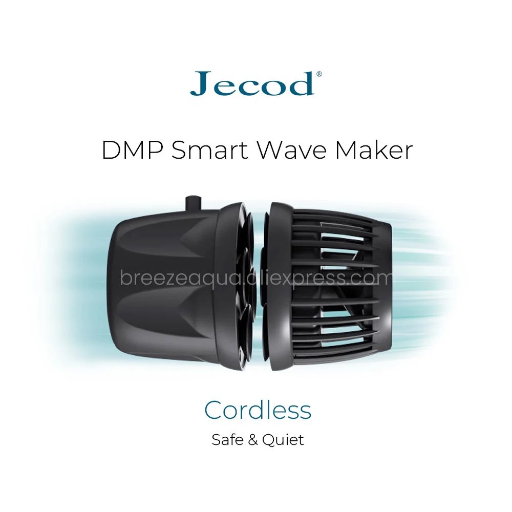 

Jecod Jebao DMP-65 New Smart Bluetooth App Control Cordless Aquarium Wavemaker Pump Freshwater Saltwater Fish Tank
