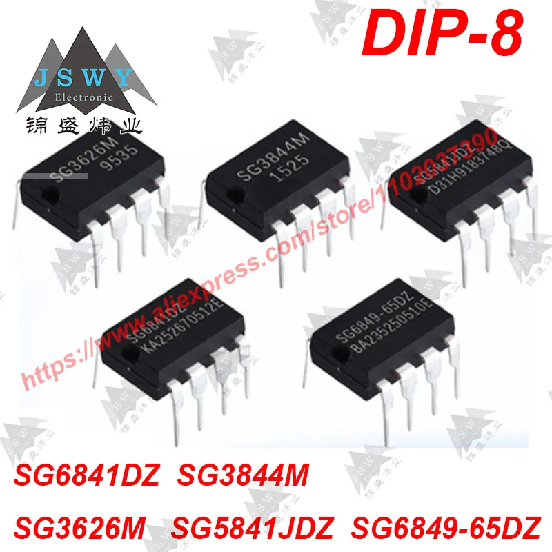 10 PCS DIP-8 SG6841DZ Power Management IC LCD power LED Chip the for Arduino PCB BOM Free Shipping SG6841