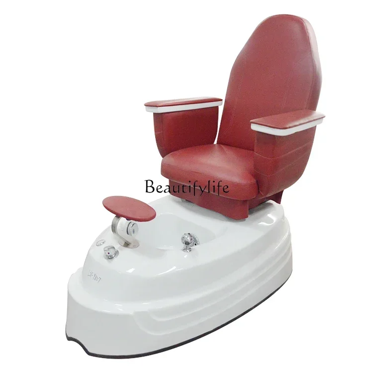 Electric Manicure Couch Reclinable Foot Bath Foot Massage Sofa Single