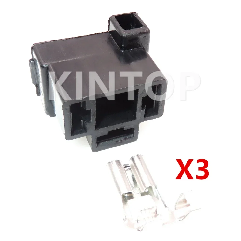 1 Set 3 Pins AC Assembly Auto High Current Plastic Housing Unsealed Connector With Wires Car Modification Socket Accessories - Detail 1