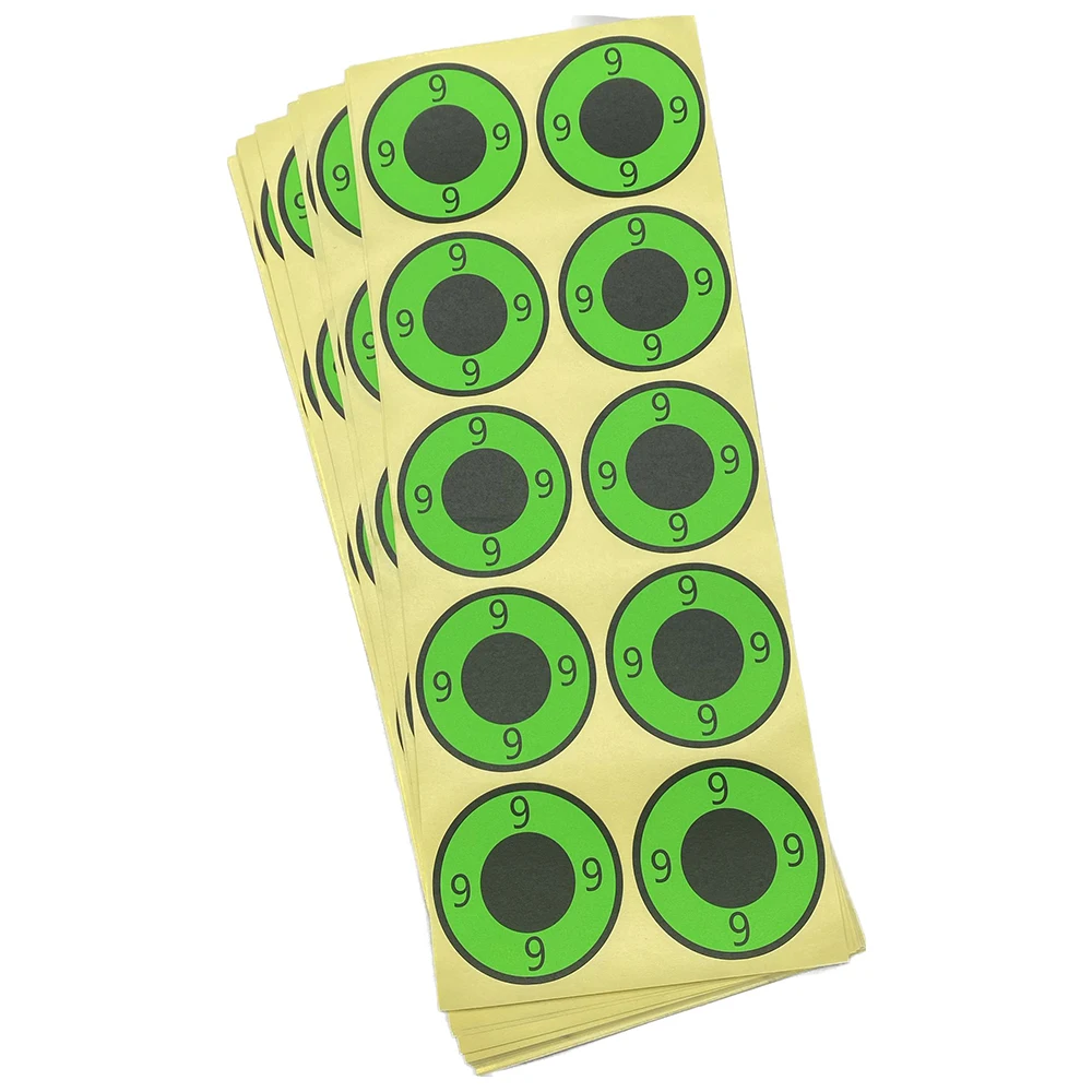 Sticker Targets-250 Pcs/Pack-5 Colors Options-2\