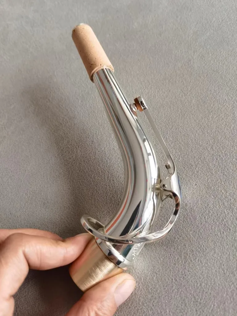 

1 alto saxophone neck tube silver plated 24.5mm-selmer size