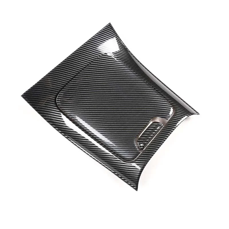 For Mercedes Benz C Class W206 2022-2024 ABS Carbon Fiber Car Center Console Panel Cover Trim Stickers Car Accessories