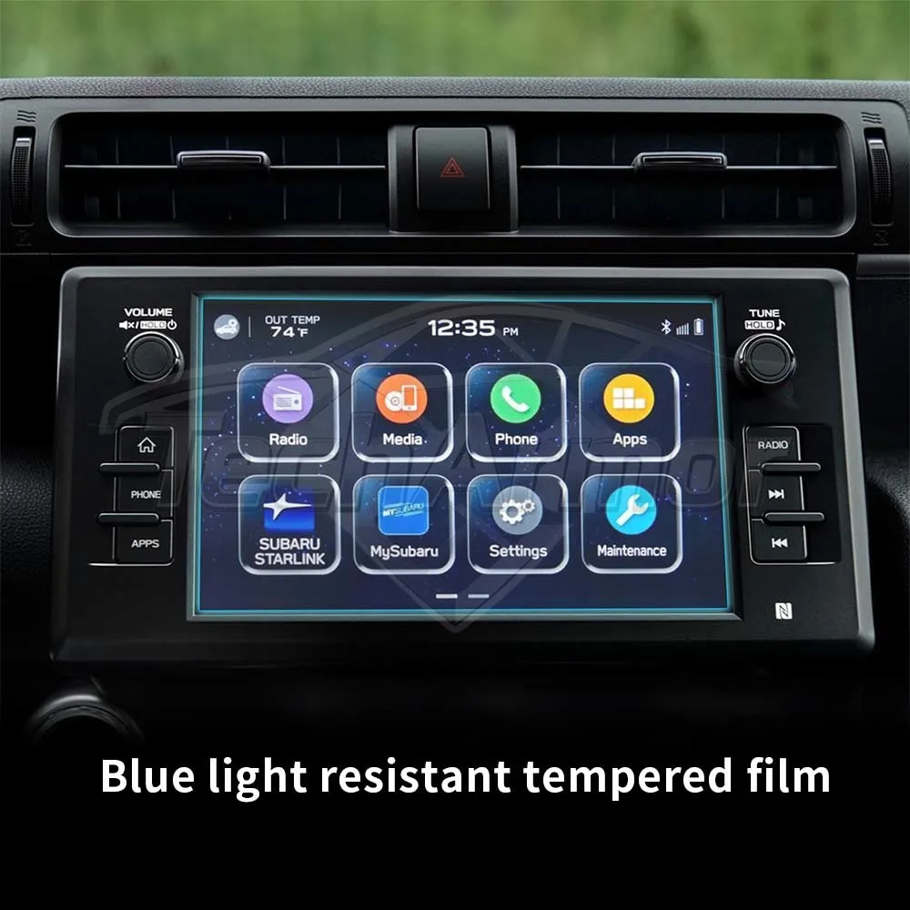 Car Tempered Glass Protective Film For Subaru BRZ GR86 2021-26 Auto GPS Navigation Screen Protector Display Interior Accessories