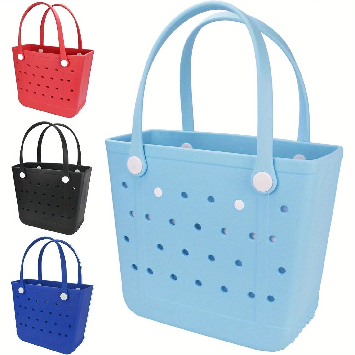 Beach bag Original Medium Waterproof Washable Tip Proof Durable Open Tote Bag for the Beach Boat Pool Sports women gift