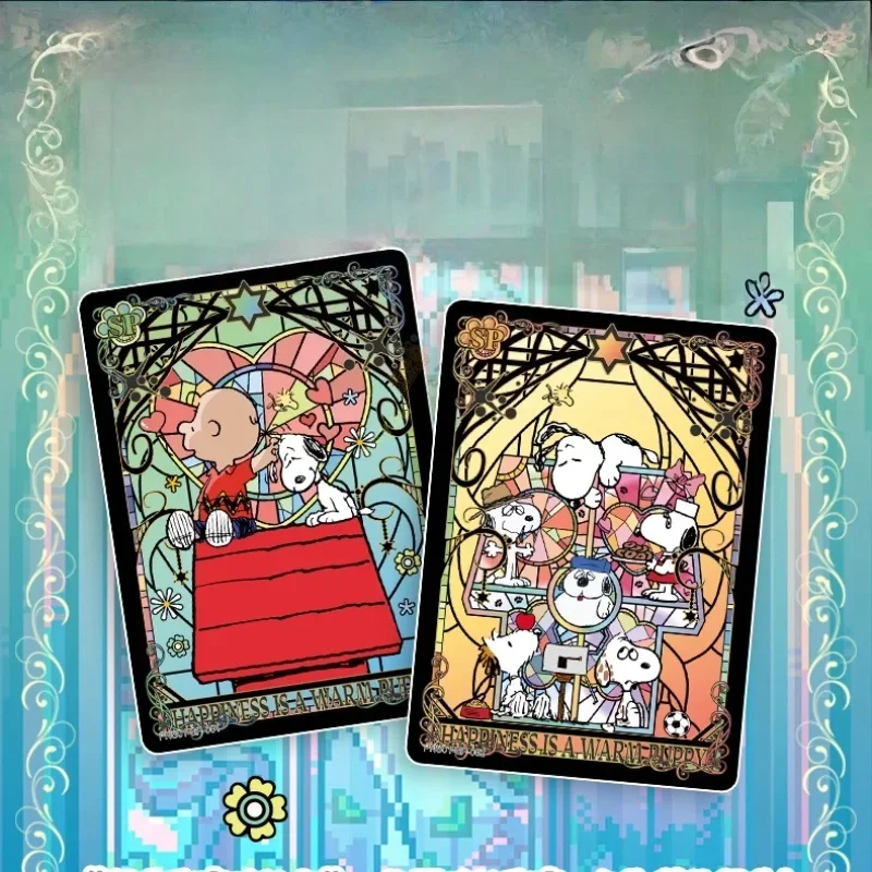 KAYOU سنوبي بطاقة حقيقية الفول السوداني الإصدار الأول جمع بطاقة الكرتون المحيطة لعب الأطفال بطاقة فلاش هدية عيد #4