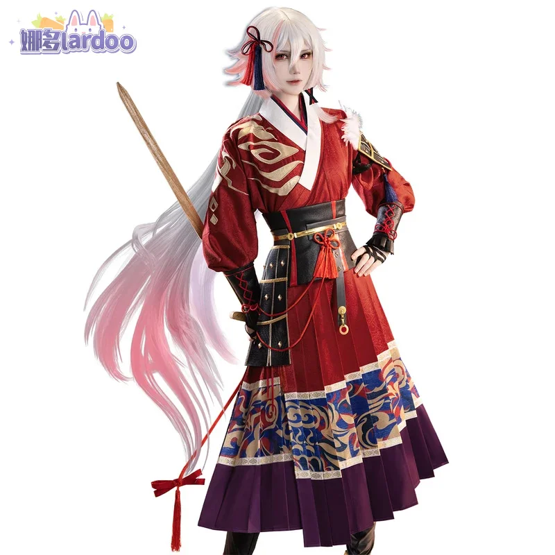 فو هوا تأثيري حلي لعبة هونكاي: ستار السكك الحديدية هالوين عيد الميلاد النساء فستان حجم S-XXL في المخزون فستان حديث مثير الأحمر