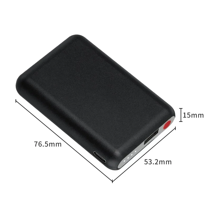 Baterías de calcetines calentadas para invierno, paquetes de baterías de polímero de litio ajustables de 5V y 5000mah para guantes cálidos, ropa,