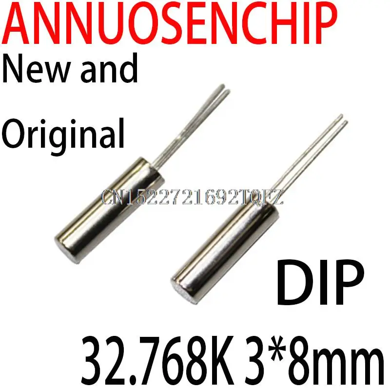 100PCS New and Original   32768 DIP 32.768K 3*8mm