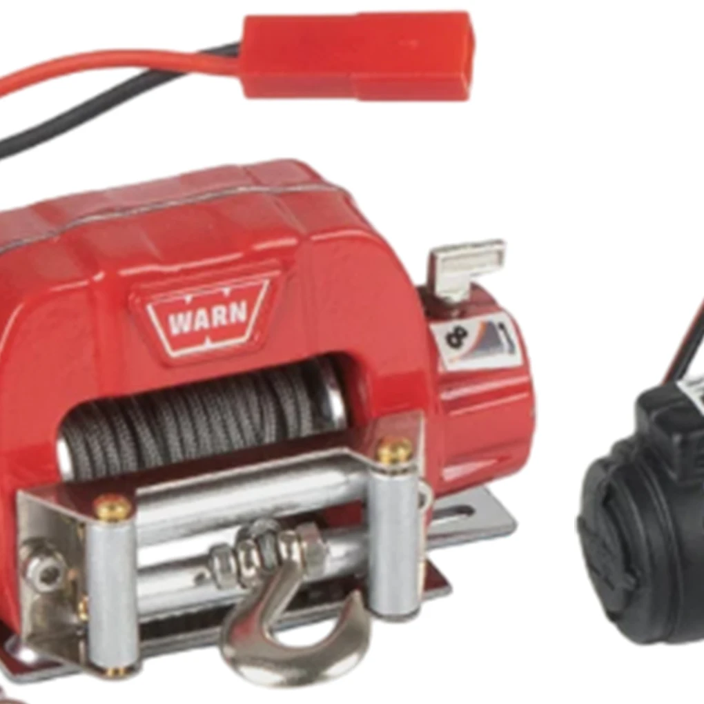 RCGOFOLLOW ونش معدني RC جزء السيارة الكهربائية Rc ونش معدني ل 1/10 SCX10 D90 TRX4 TF2 CC01 كابرا الزاحف #5