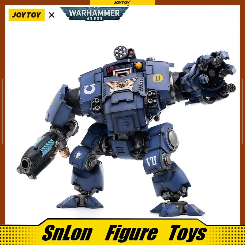 

Фигурка JOYTOY Warhammer 40K 1/18: Ультрамариновский дредноут Редемптор, Брат Тайлес, обновленная версия, игрушка-подарок