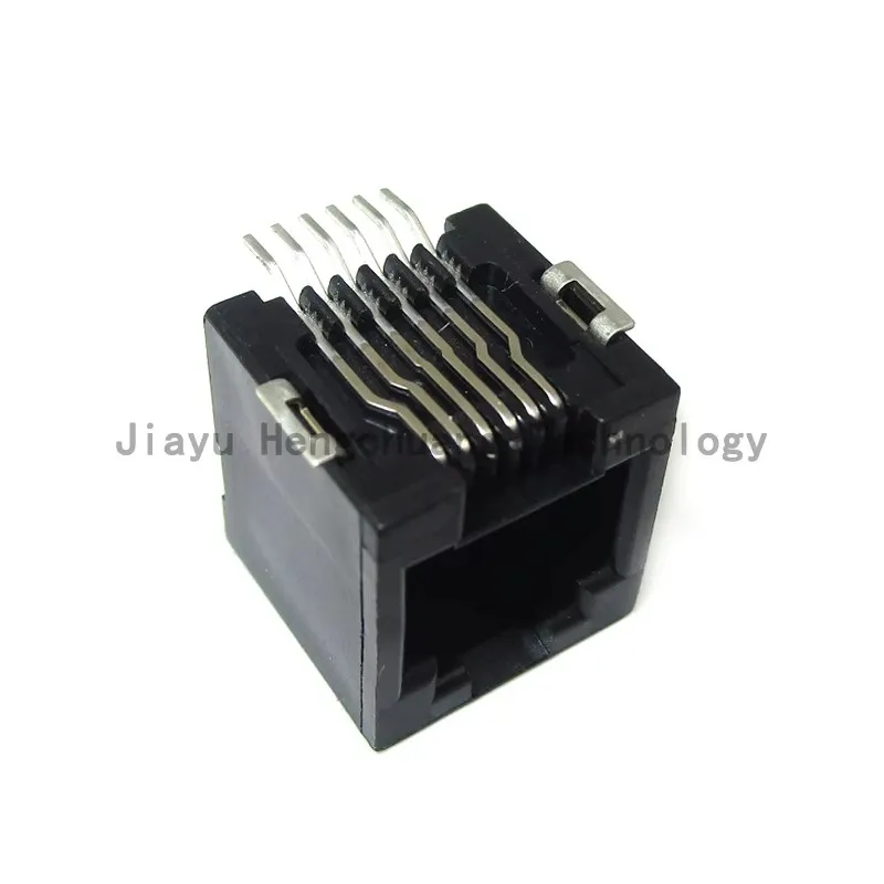 73305-111LF Modular Connector - Jack 6p6c (RJ11, RJ12, RJ14, RJ25) 90° Angle (Right Angle) Unshielded Cat3