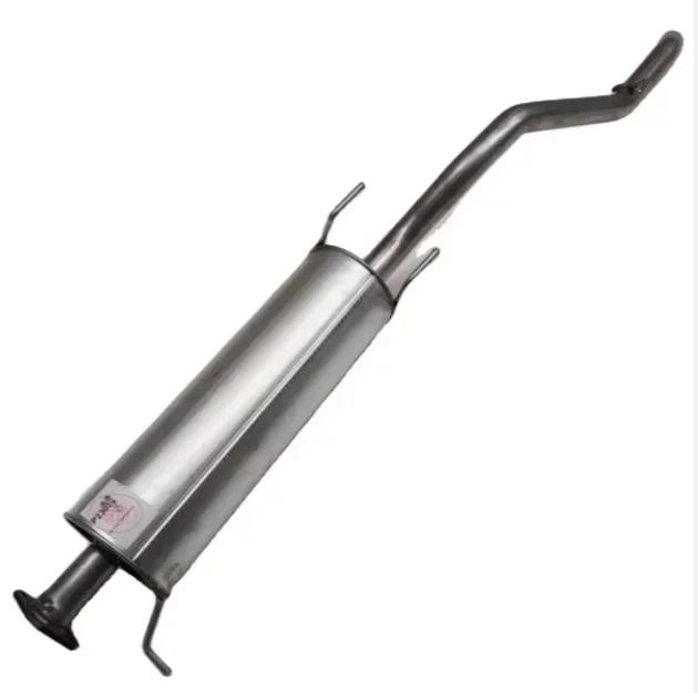 YueYang Stainless Steel Smooth Finish Exhaust Muffler for Nissan NP300 Pick-up D22 2.5T Diesel Spare Part with 1.5mm Thickness
