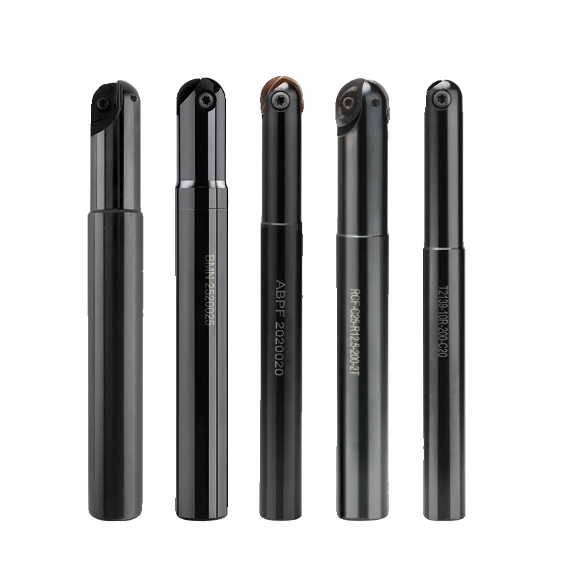 BCF-varilla cortadora de extremo de bola, centro de mecanizado, cuchillo sísmico, R8/R10/R12.5/R15, hoja en forma de hoja de sauce ZCEW