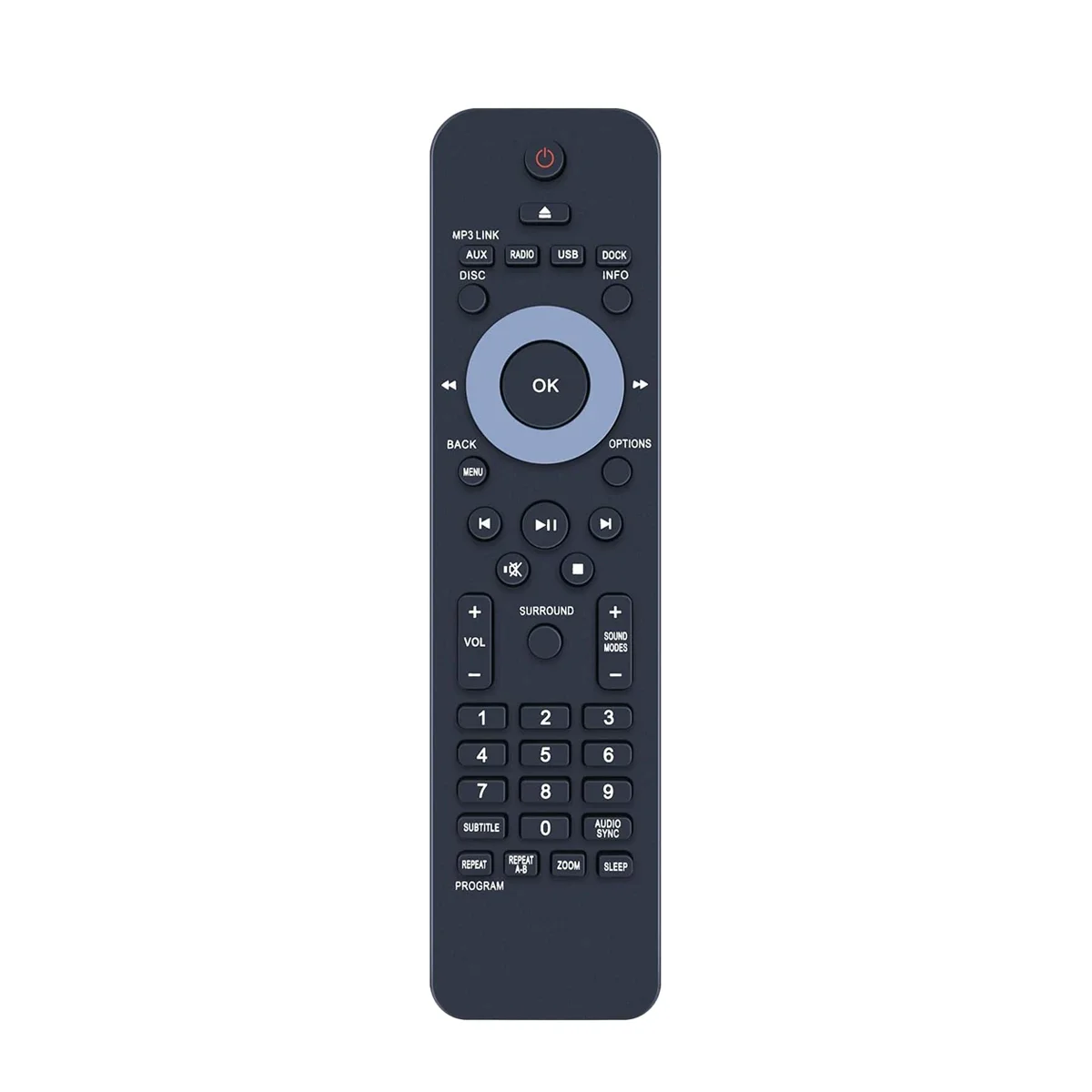 Remote Control For PHILIPS RC242254900902 HTS3520/12 HTS3270/05 HTS3531/12 HTS3540/12 HTS3540 HTS3565D DVD Home Theater System