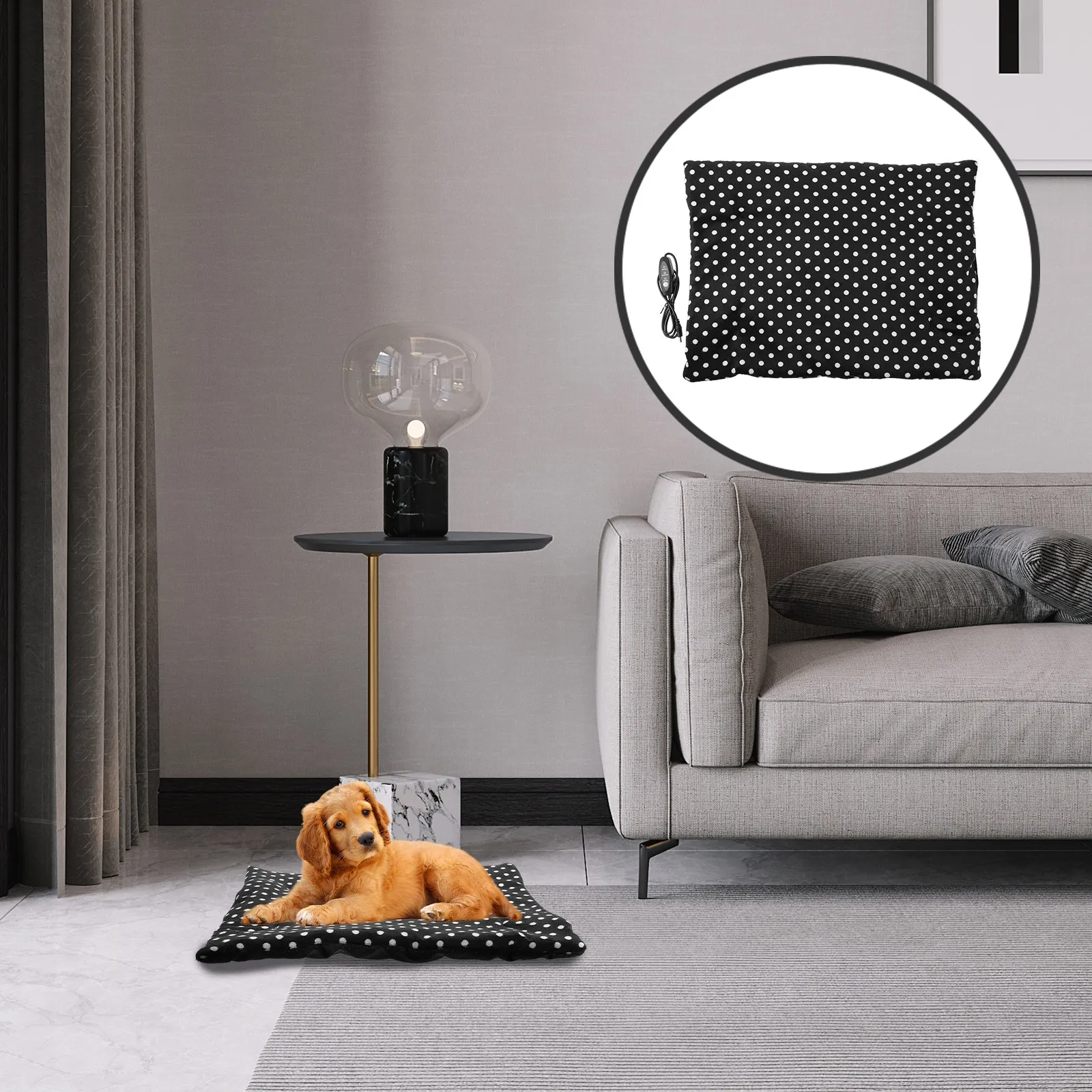 

1 шт. USB-грелка для животных, электрический коврик с подогревом для собак и кошек, с защитой от перегрева, для маленьких собак, зимний, теплый