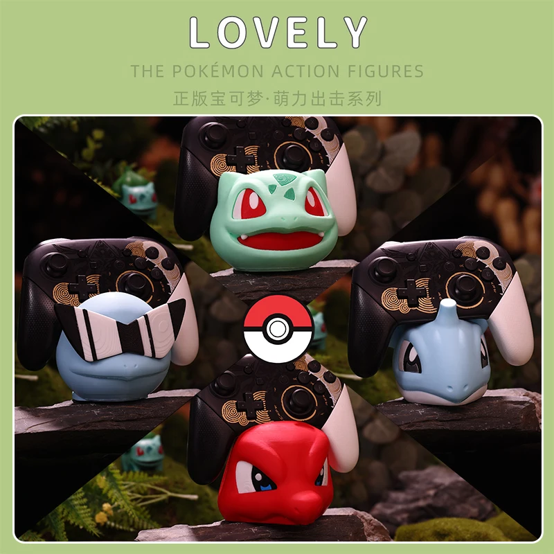 

Creative Pokemon Anime Game Controller Stand Universal For Switch Ps5 Xbox Handle Holder Anime Cosplay Ccessories Base Placement