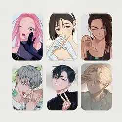 6PCS Anime ALIEN STAGE Luka Mizi Cosplay Cartoon Postcard Photo Card Ornament Collection Gift