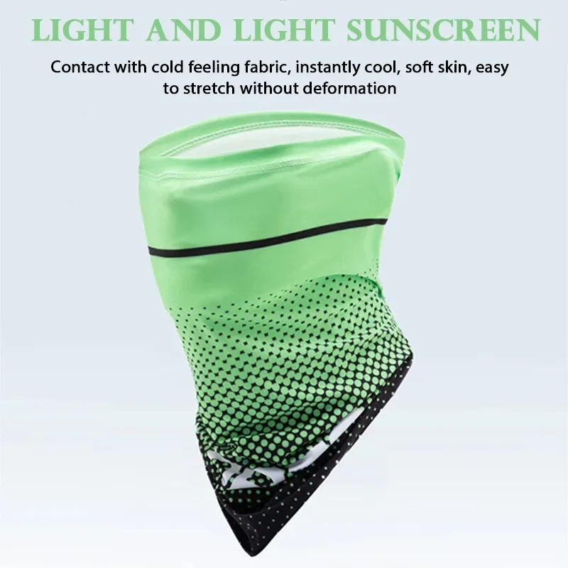 New Ice Silk Sleeve Sunscreen Cuff UV Sun Protection Arm Sleeves  Anti-Slip Men Women Long Gloves Outdoor Cool Sport Cycling