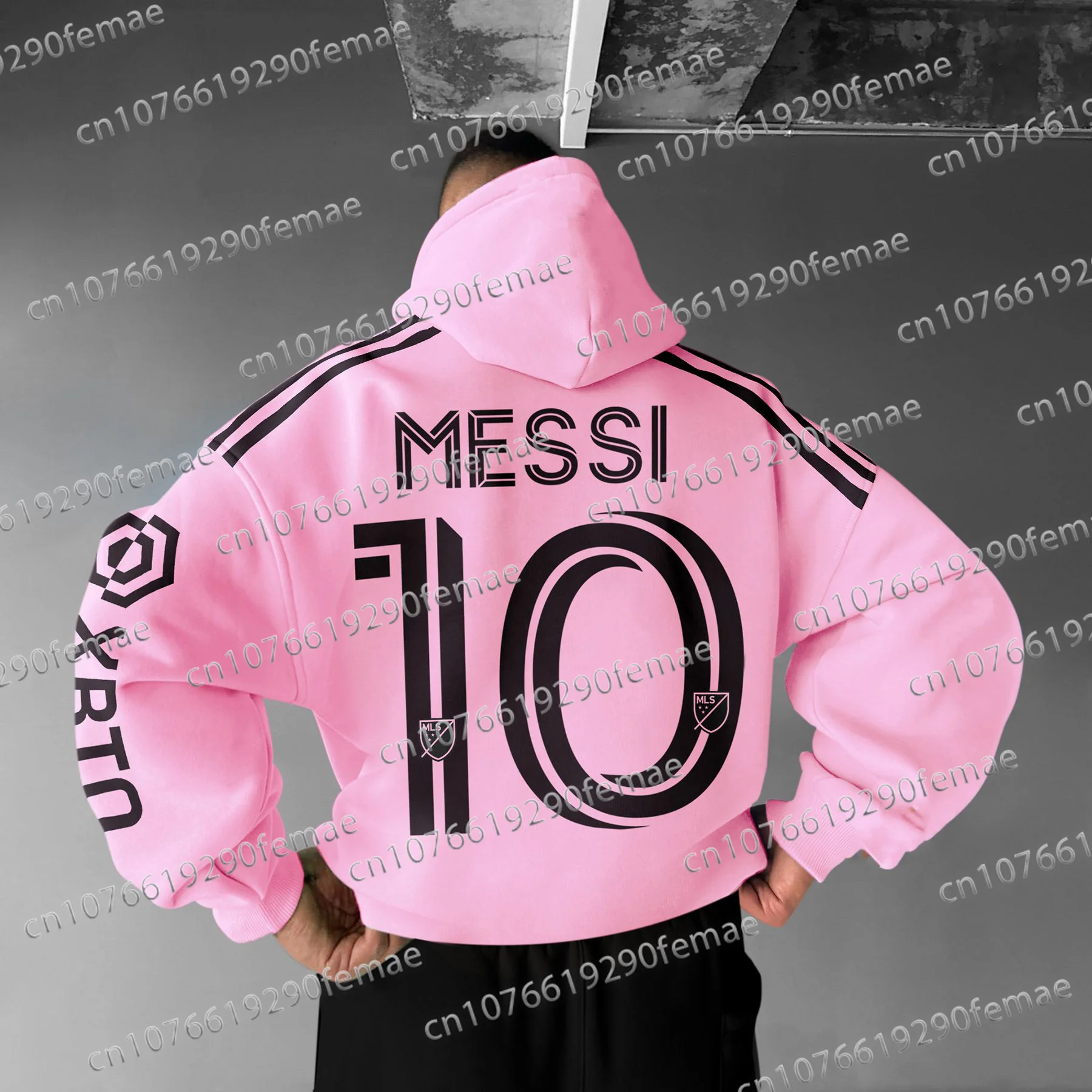 

Messi Print Pattern Men's Sports Hoodie For Daily Outdoor leisure, Comfortable, Fashionable And Versatile Men's Pullover