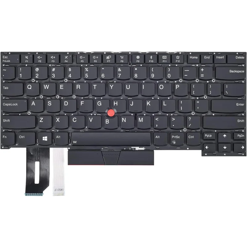 Keyboard for Lenovo Thinkpad T490s T495 T495s, T14s Gen 1  2 P1 Gen 3 2 Thinkpad X1 Extreme Gen 1 2  3 Laptop Backlit US Layout