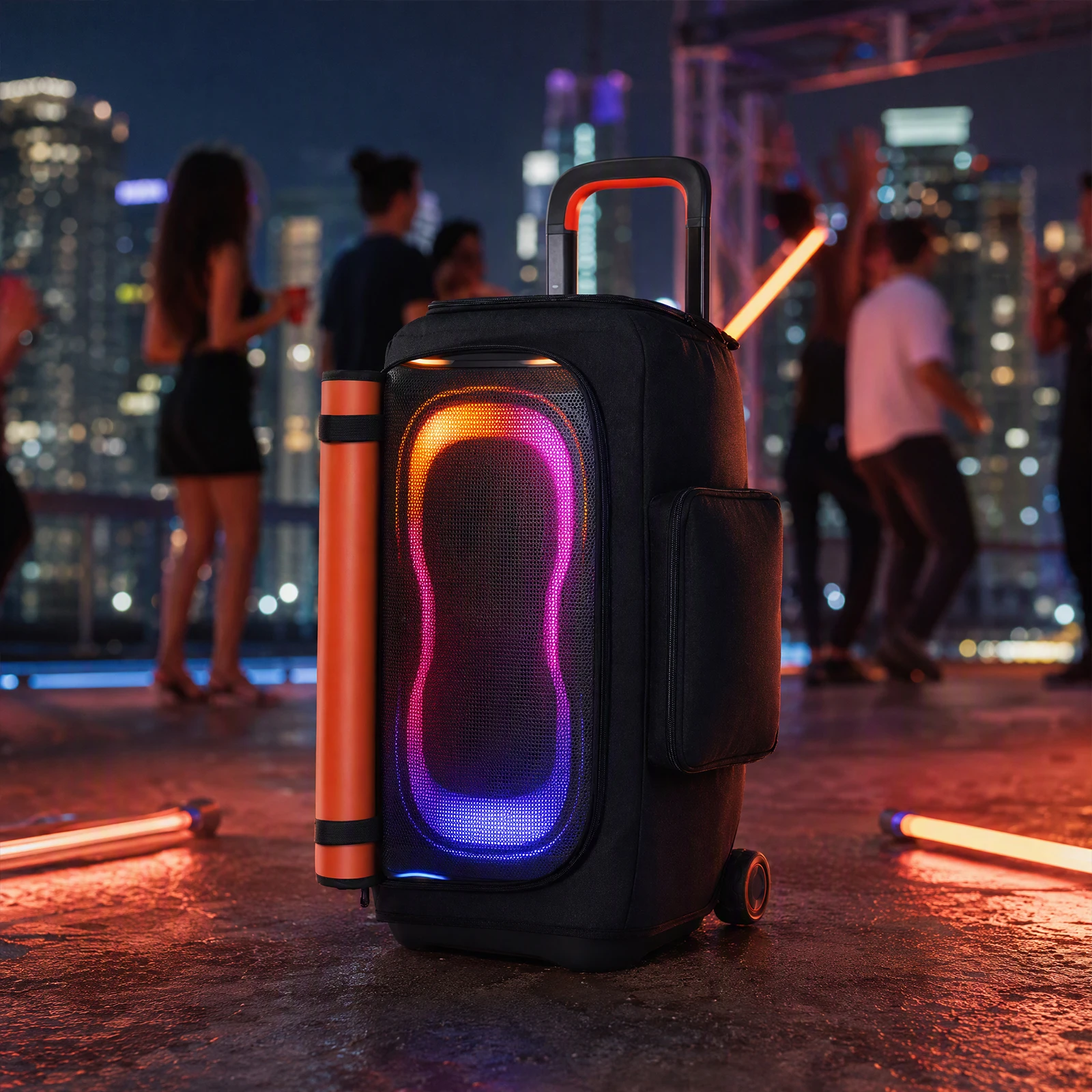 Wasserdichte Lautsprecher-Schutzhülle für JBL PARTYBOX 330 Lautsprecher, staubdichte Tasche, rutschfeste Abdeckung, Lautsprecher-Schutzgehäuse. – Detail 5