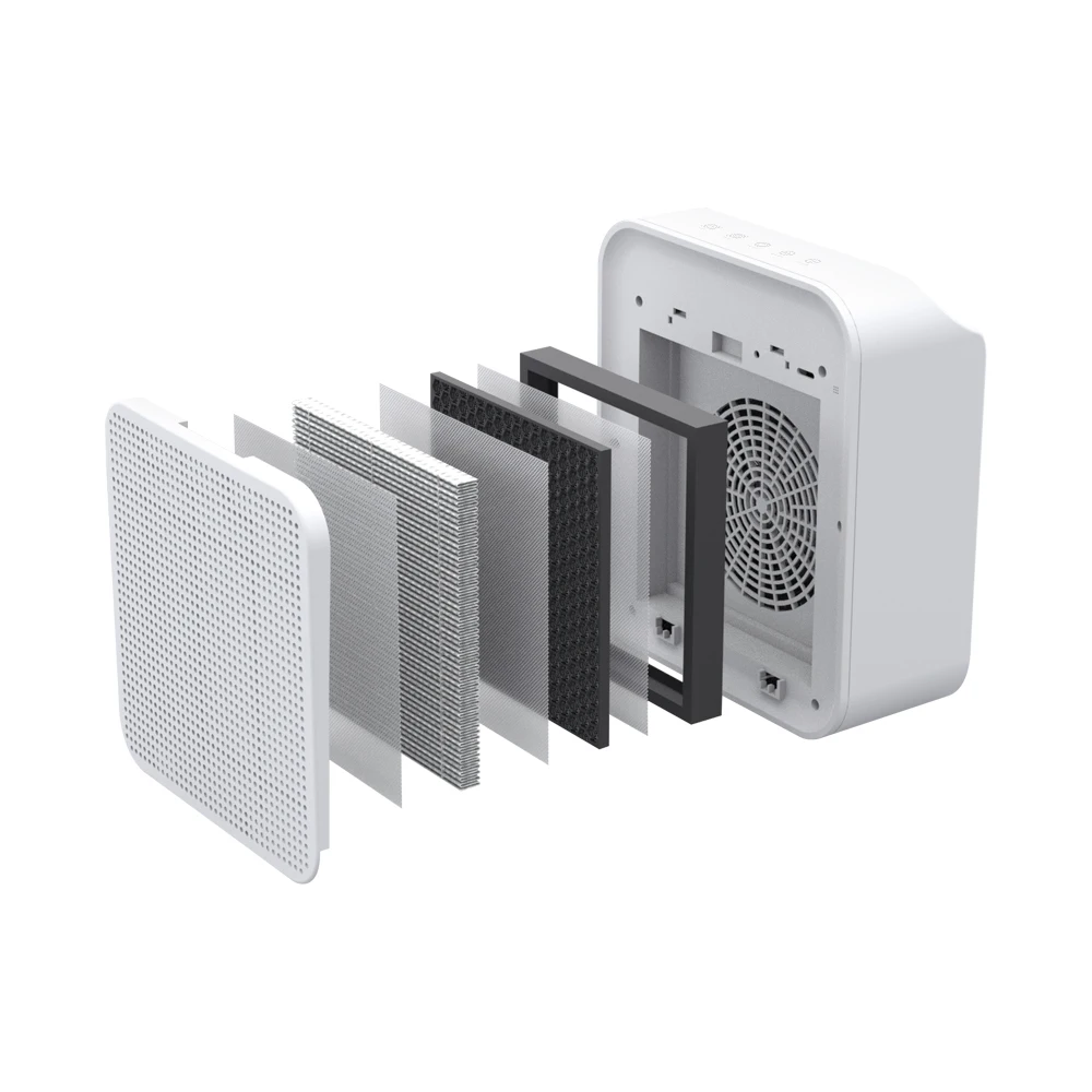 Large Room Air Cleaner  Floor-standing or Desktop Commercial  Air Purifier Can Upgrade with  Smart Air Purifier