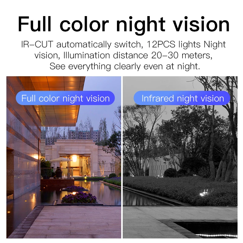 Vstarcam New Outdoor Security Wireless 4MP IP Camera Security CCTV Camera Video Surveillance Color Night Vision AutoTracking App