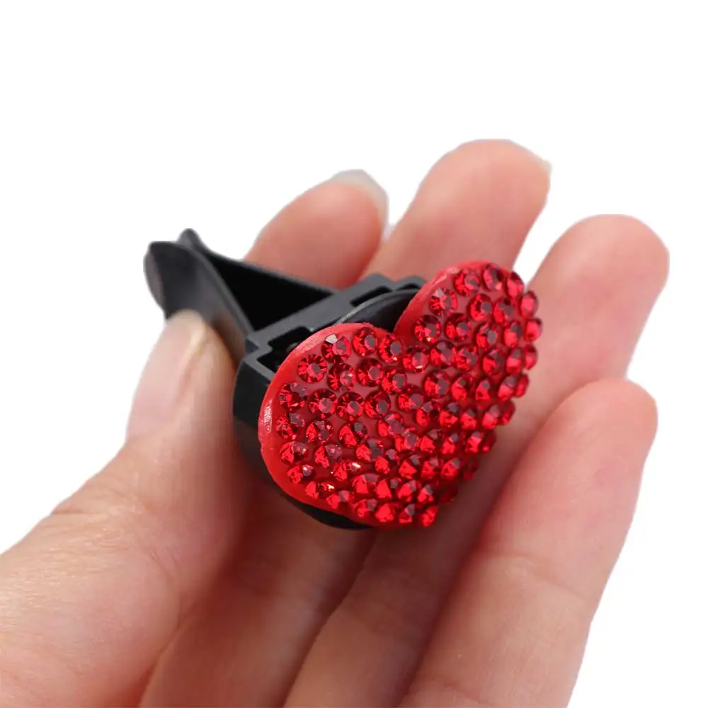 Rhinestone Air Conditioning Car Air Freshener Car Aroma Diffuser Auto  Clip Car Aromatherapy Clip Air Outlet Decoration