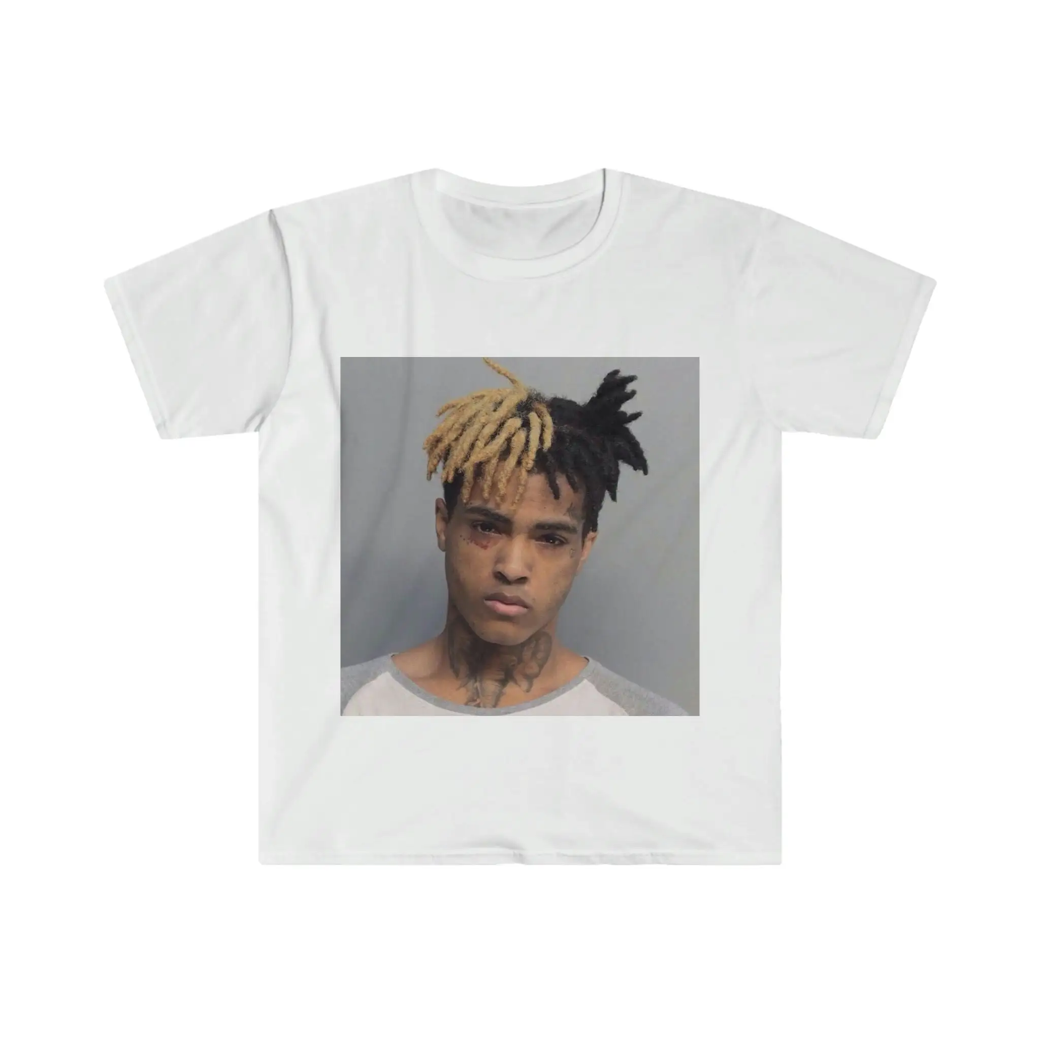 2025-26 الصيف XXXTentacion "انظر إلي!" جرافيك 100% قطن مطبوع مغني الراب الهيب هوب تي شيرت للجنسين النساء الرجال طاقم الرقبة Y2k #2