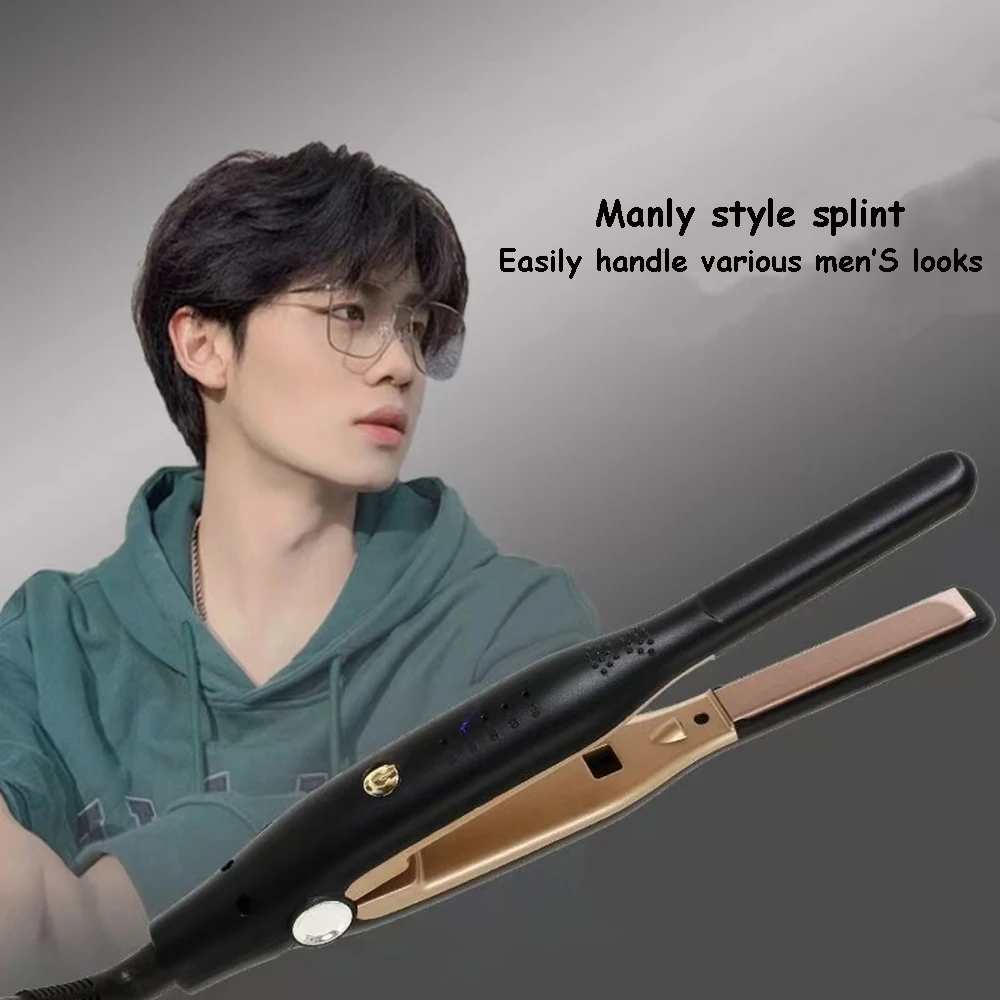 Narrow Splint Hair Plank Smoothing Flat Iron Electric Heating Hair Curle Hair Straightener For Short Hair Beard