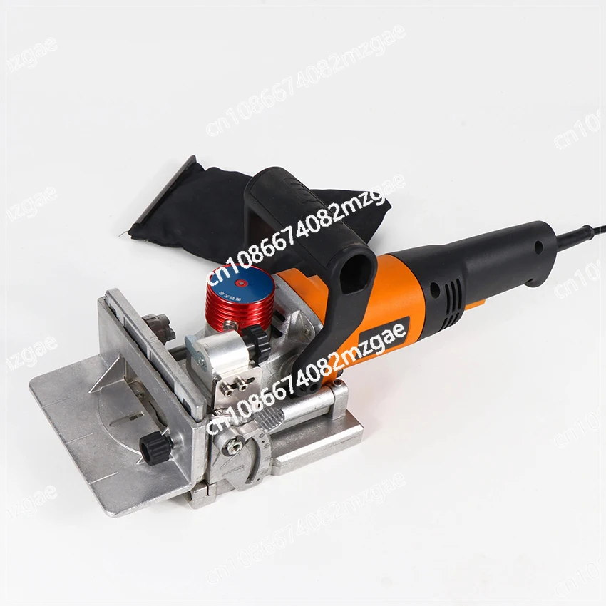 Portable Oblique Hole 3-slot Slotting Machine Furniture Connector Wood Biscuit Joiner Woodworking Tenoning Machine