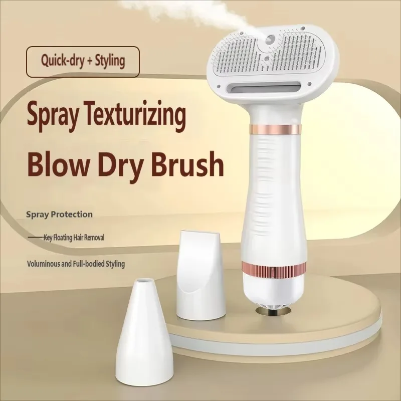 1 Piece Customization Support Pet Hair Grooming Comb Brush Massage Automatic Rechargeable Battery Simple Design Self Cleaning - view 4