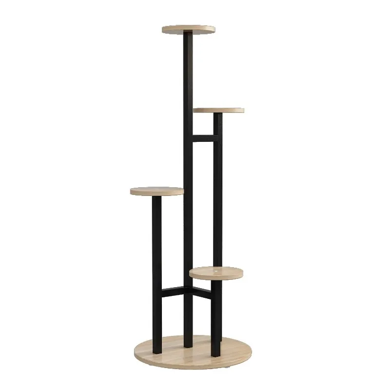 Multi-Layer Iron Plant Stand – Space-Saving Floor Rack for Pothos in Living Room, Bedroom & Balcony