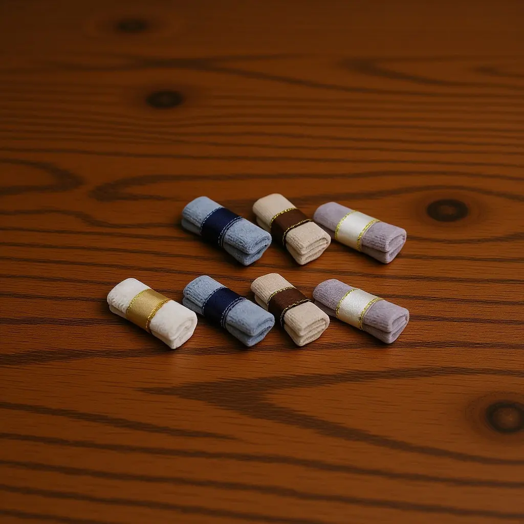 

8Pcs Miniature Dollhouse Bedding Set Soft Breathable Cotton Quilt Mini Bedspread Accessories Miniature Bedroom Decor Comforter