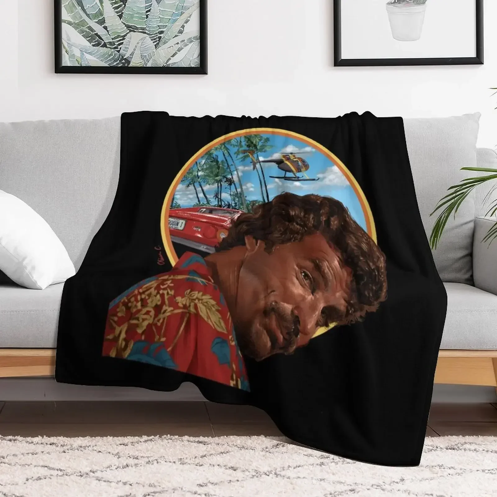 

Hawa 80's Throw Blanket cosplay anime Soft Plaid For Decorative Sofa Blankets Decorative Sofa Polar Thins Blankets