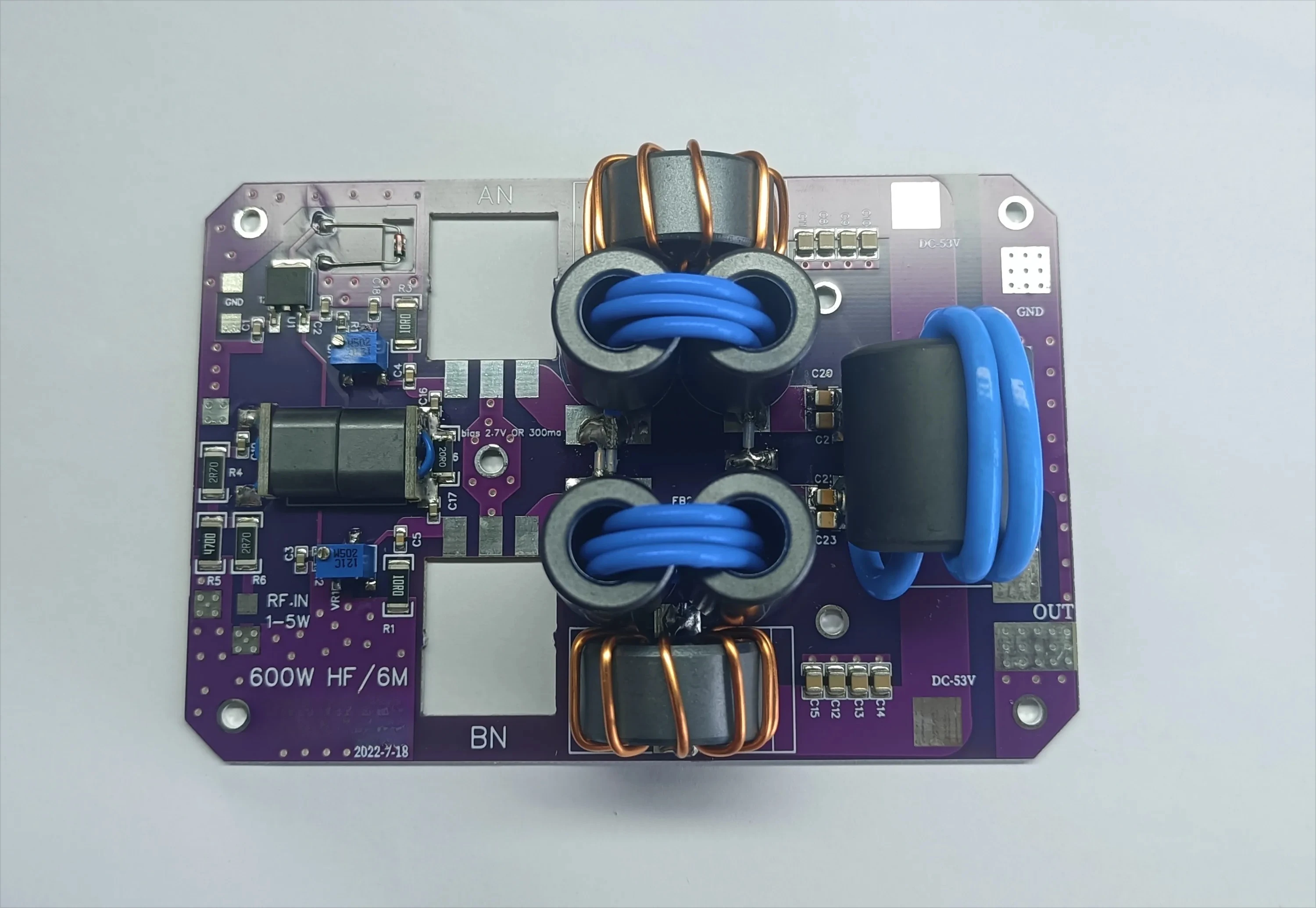 HF600W  Shortwave Power   High Power Shortwave Radio DIY Power  Board Shortwave
