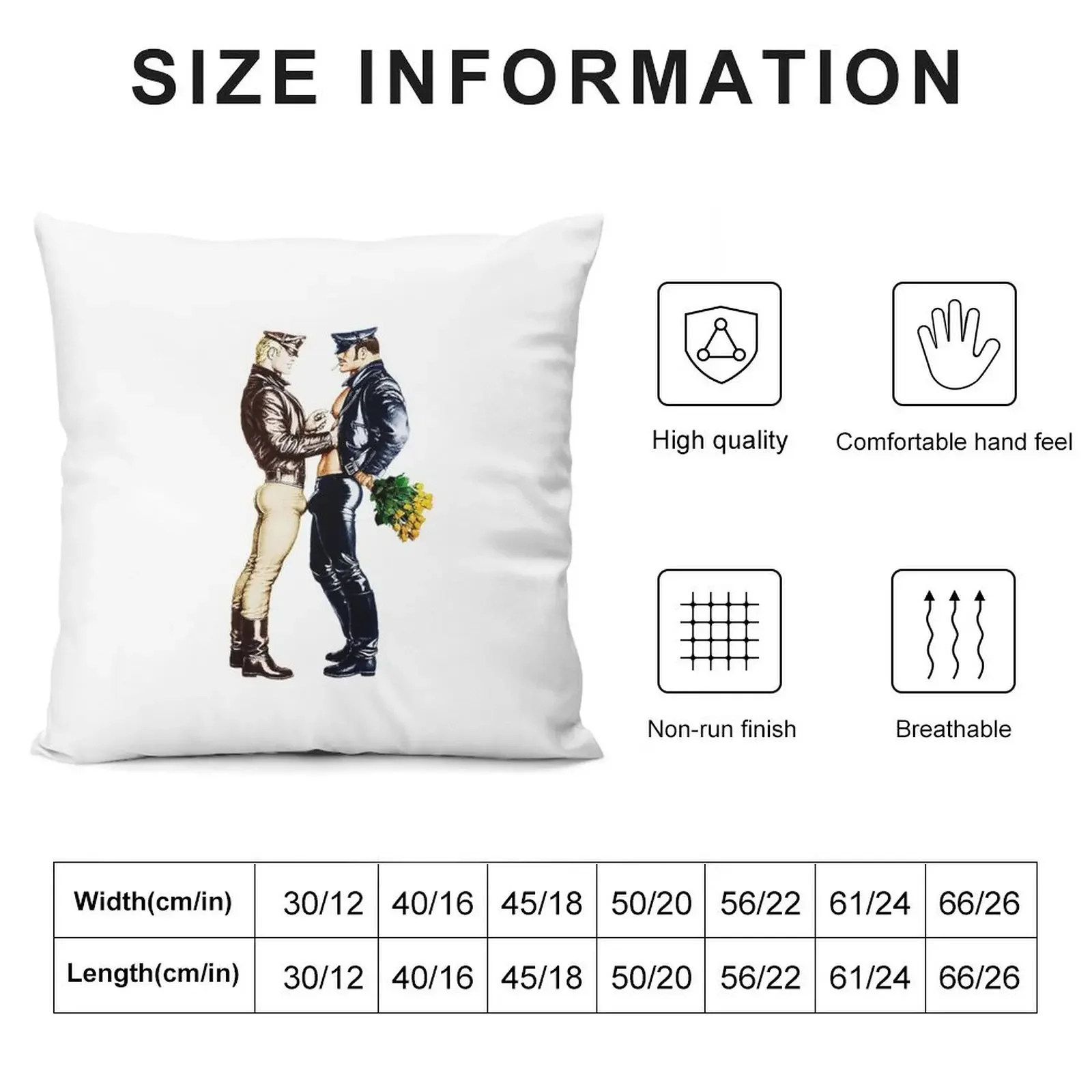 I Love Tom of Finland T Shirt Throw Pillow ornamental pillows for living room Decorative Cushions christmas supplies pillow