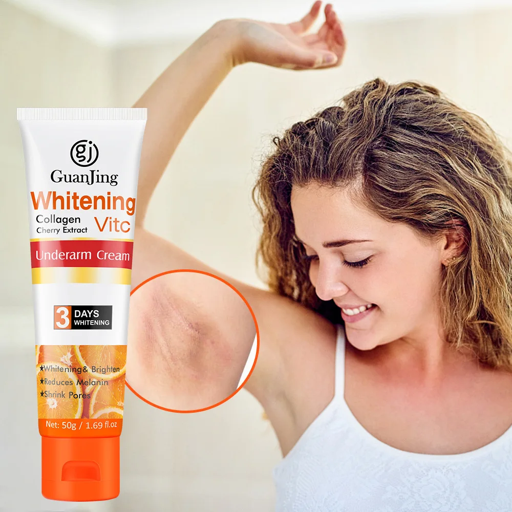 Vitamin C armpit skin cream moisturizing reducing melanin brightening skin shrinking pores whitening cream Skincare