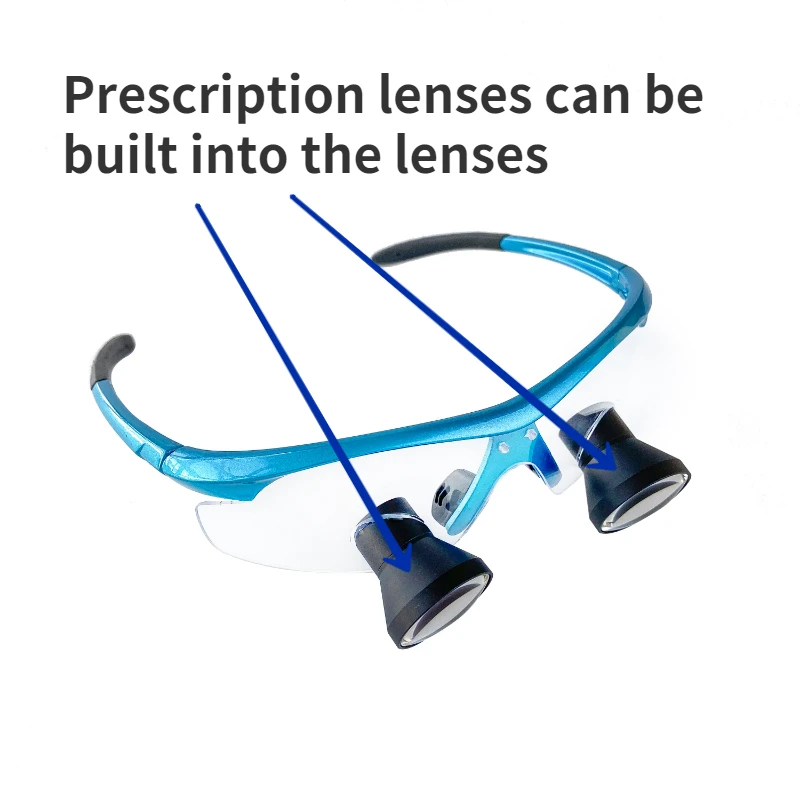 New Arrival TTL Loupes 2.5X/3.0X/3.5X(Through The Lenses) IPD 52-72mm Customized Dental Surgical Loupes(2.5X/3X/3.5X TTL)