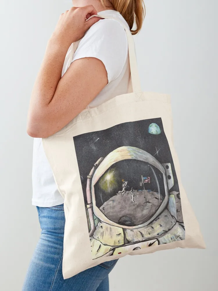 

Space Jam Tote Bag ecological bags canvas bags Custom bag hand bags