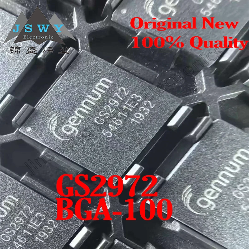 

(1/2PCS) GS2972 BGA100 package original spot SDI transmitter chip mainly used for video signal processing