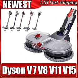 Electric Mop Head Attachment Compatible with Dyson V7 V8 V11 V10 Models Vacuum Cleaner Head Mop Cleaner Head Hardwood Floor