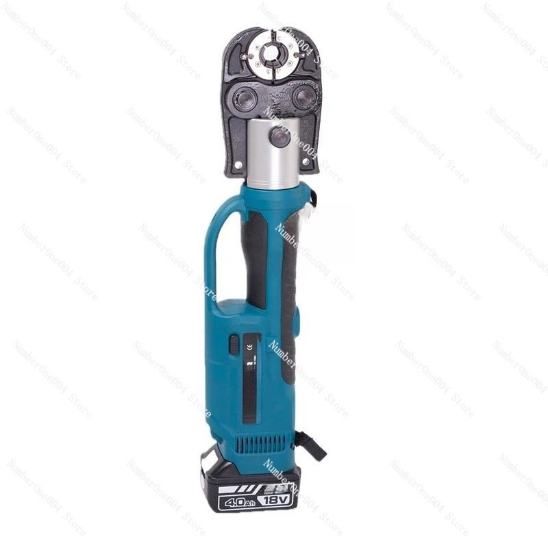 

Portable Electric Hydraulic Pipe Press - Battery Powered for DN15-100 Pipes, PZ-1550 Die Professional Kit