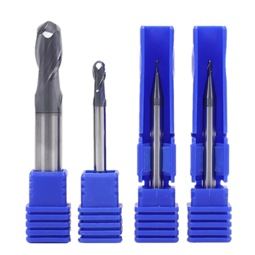 GM-2BL-R2.75 ZCC.CT GM-2BL Two edge long shank ball end mill D5.5R2.75*6*12*75 2T ball nose end mill 2 Flutes Ball End Mills