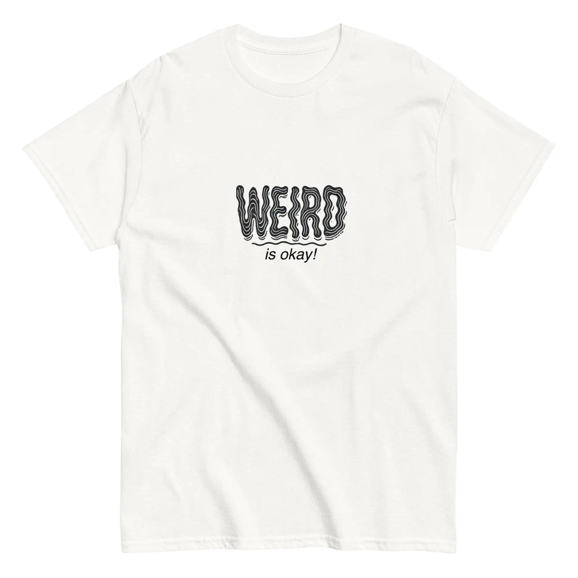 

Футболка Weird Is Ok Повседневная одежда для удовольствия в уникальном стиле