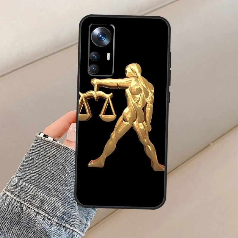 Zodiac Libra Balance Cover For Xiaomi 13 Pro 11T 12T 12X 12 Lite Case For POCO X3 X5 F5 Pro M6 X4 F4 GT M5s F3