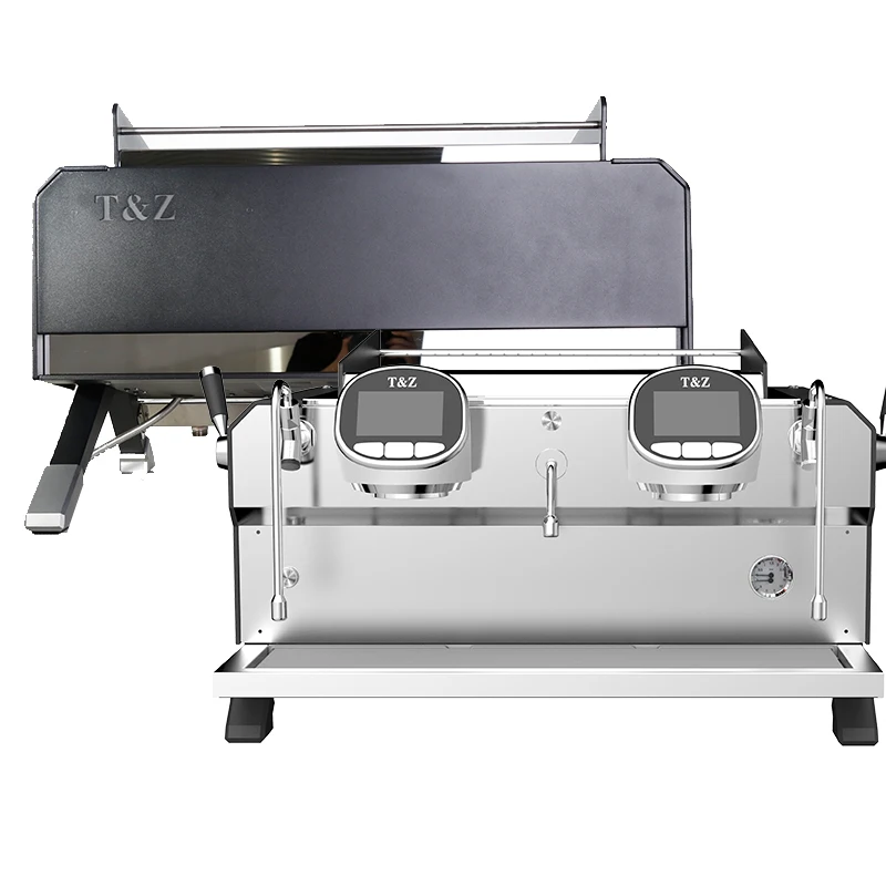 Semi-Automatic Commercial Professional Two Group Espresso Coffee Machine And Tea Maker For Coffee Making Equipment