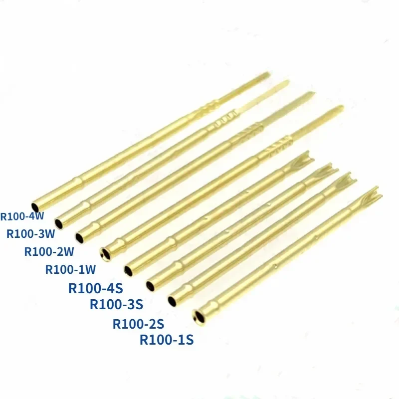 20PCS Test Probe Tube R100-1W 2W 3W 4W 5W 1S 2S 3S 4S 4T Outer Diameter 1.67mmWire Wound Needle Sleeve Probe Needle Seat